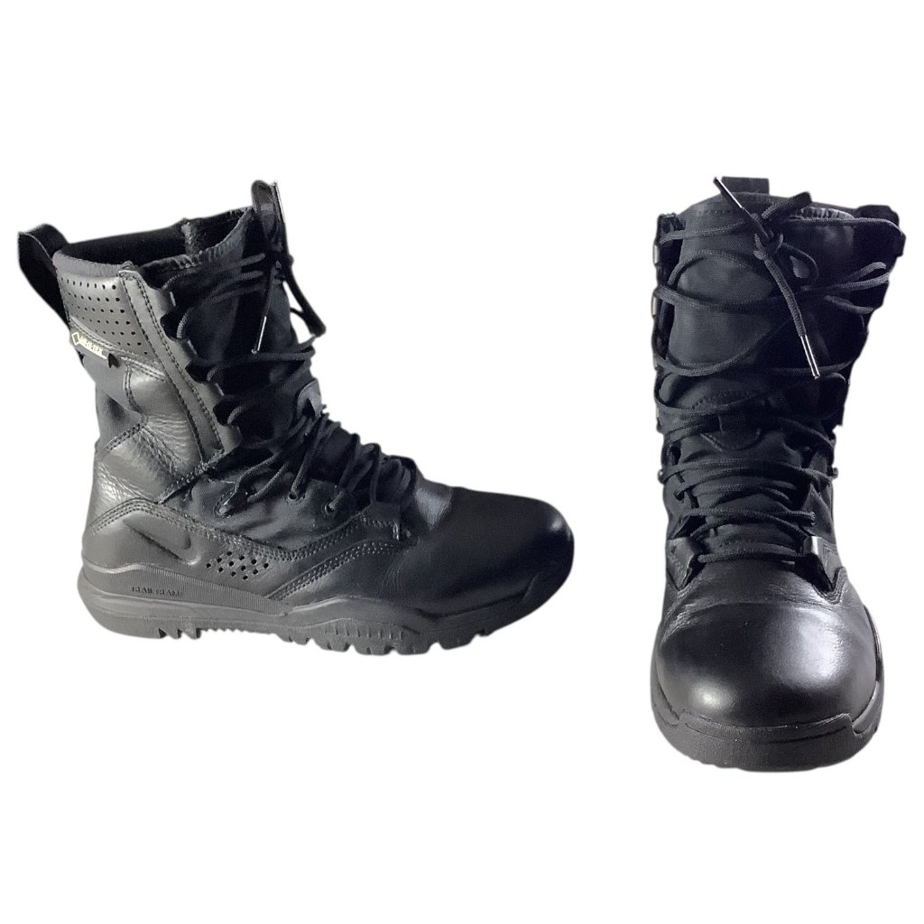 Nike Sfb Field 2 8" Gore-Tex Black Women's Tactical Boots Us 6.5 Durable Lace Up